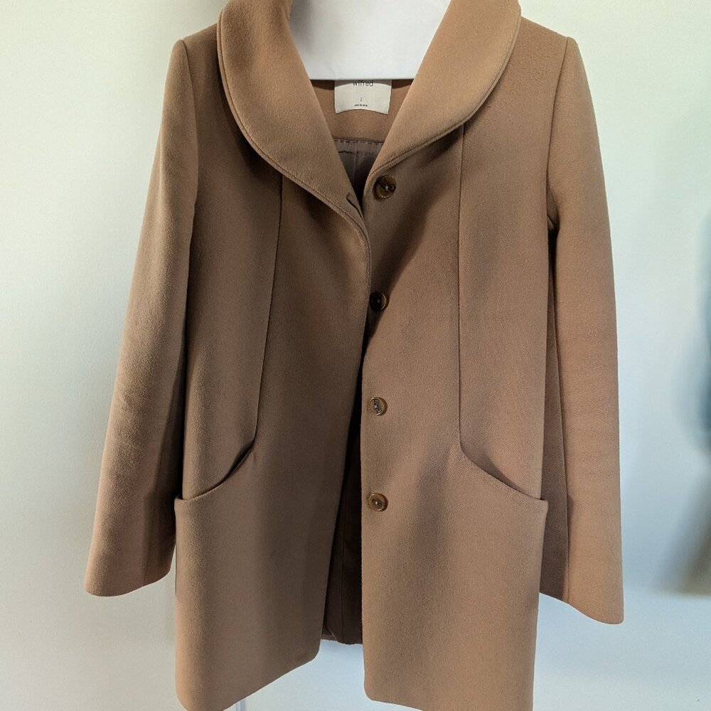 Wilfred Cocoon Coat (Camel)